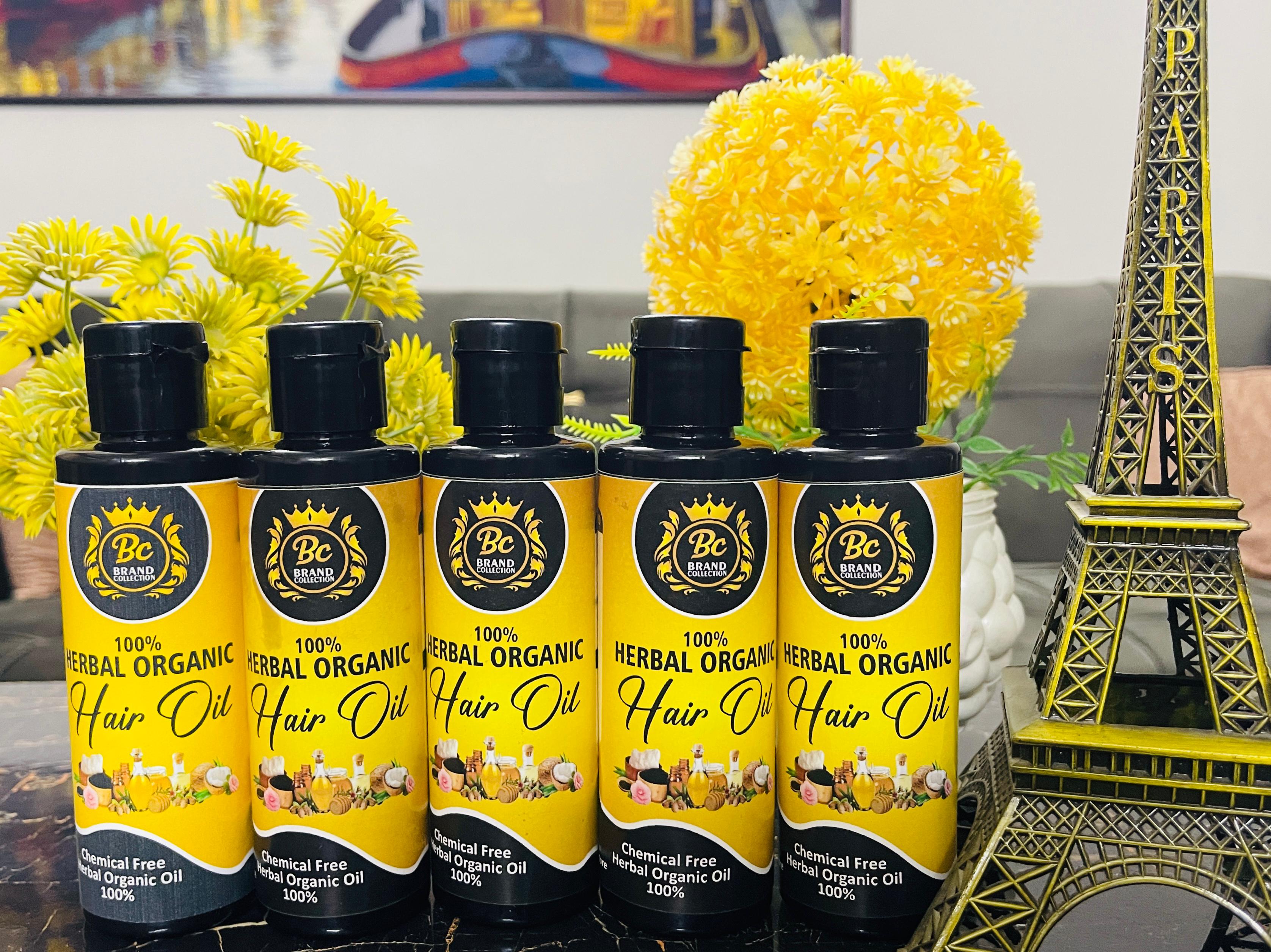 Organic Hair Oil (100% Herbal & Chemical Free)