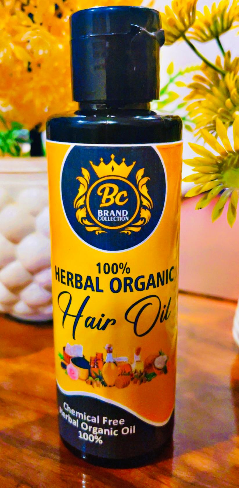 Organic Hair Oil (100% Herbal & Chemical Free)
