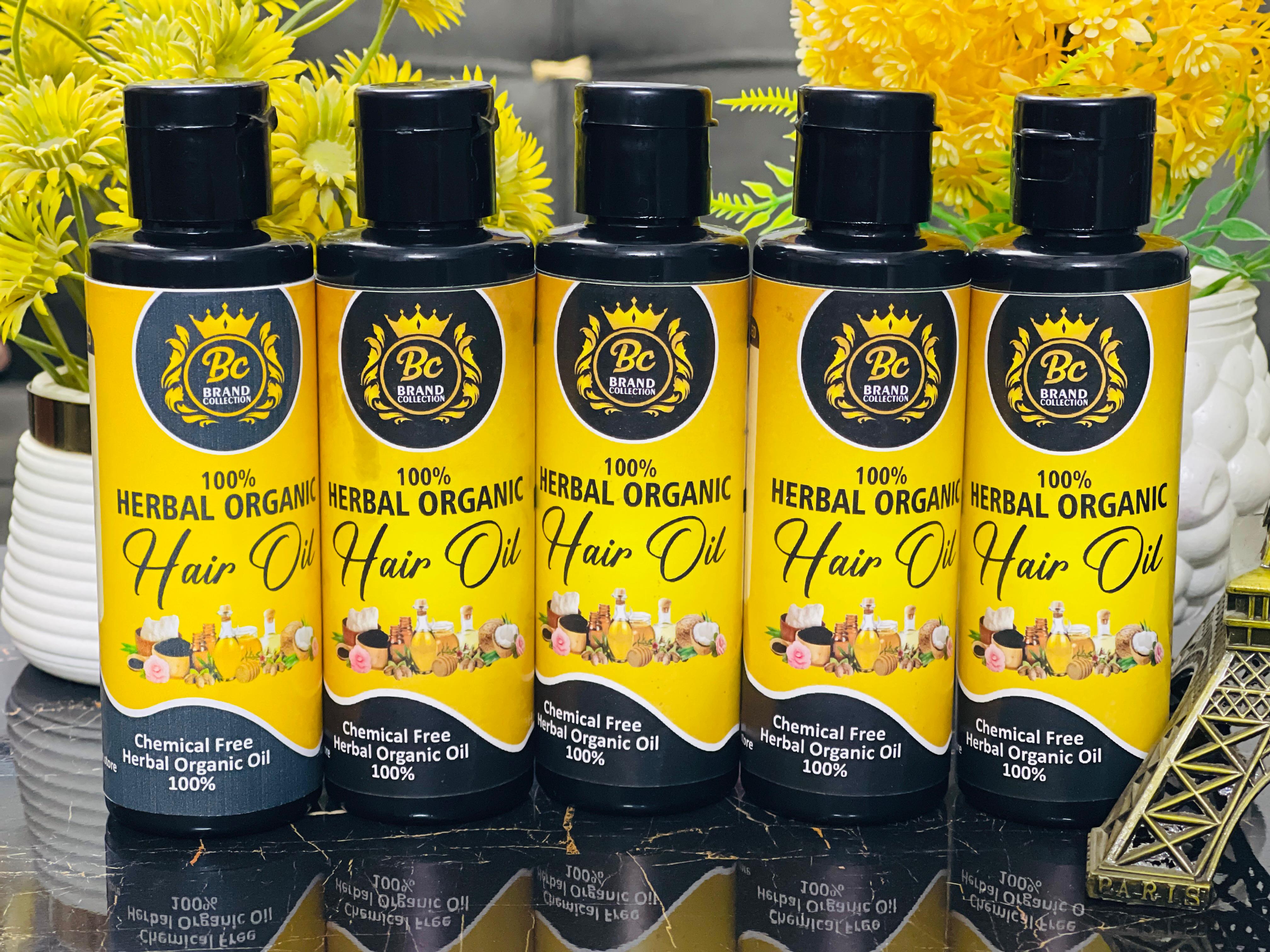 Organic Hair Oil (100% Herbal & Chemical Free)