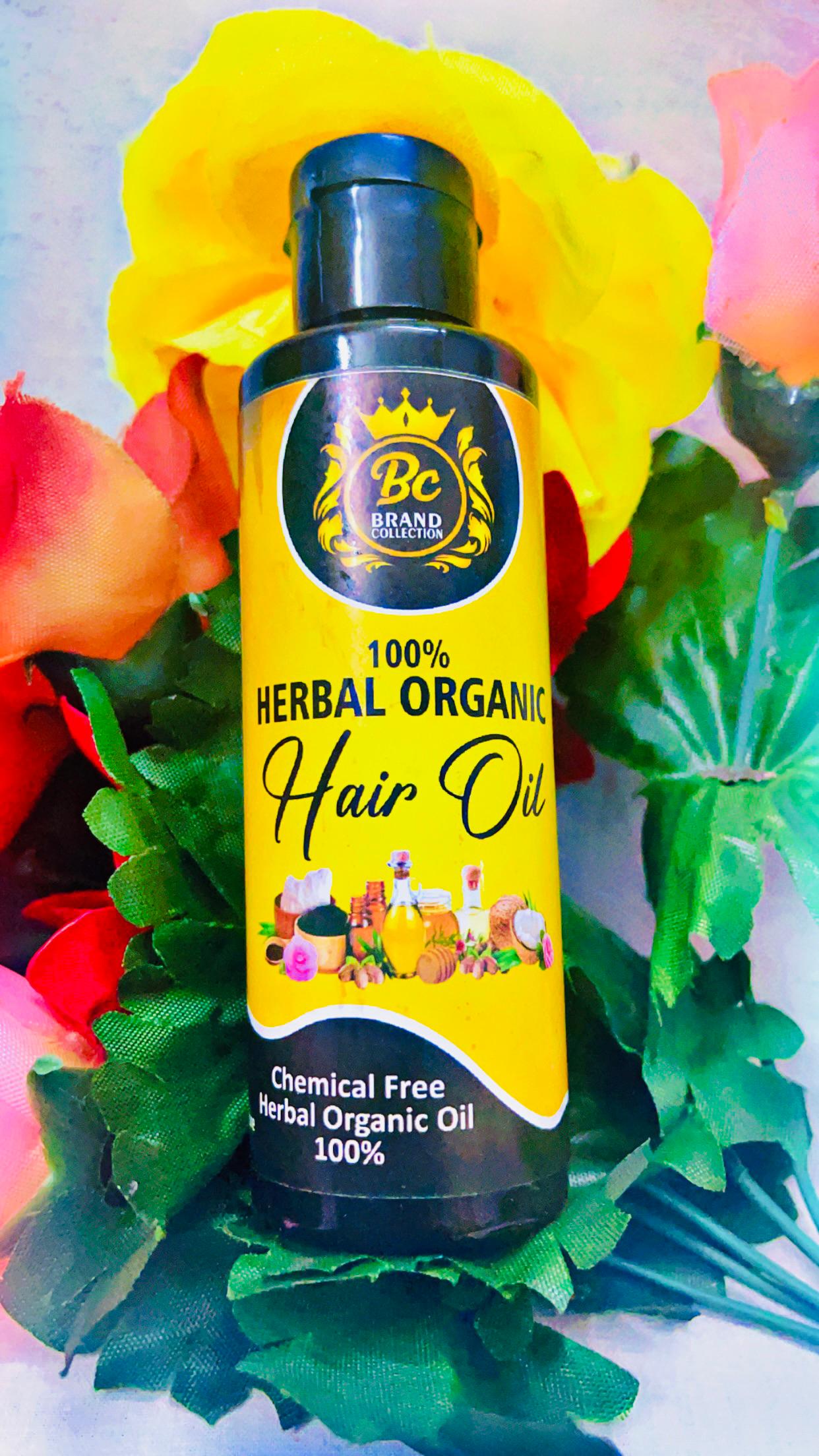 Organic Hair Oil (100% Herbal & Chemical Free)