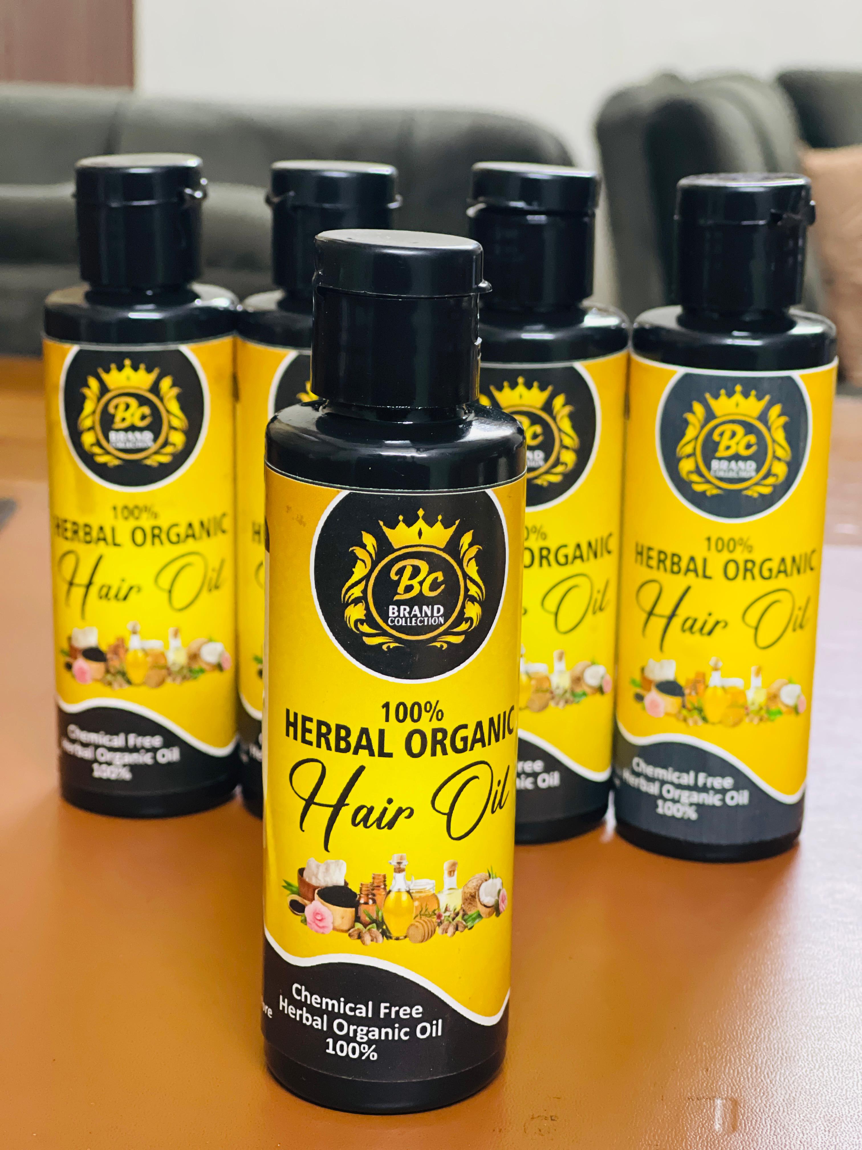 Organic Hair Oil (100% Herbal & Chemical Free)